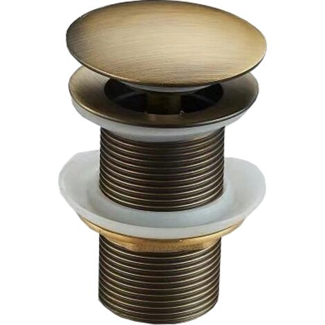 Mexen bouchon rond click-clack, Bronze antique - 79910-30
