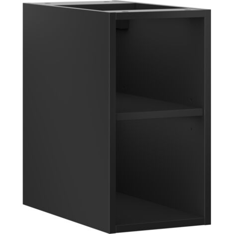 Mexen Box-A armadietto aperto con ripiano 25 cm, nero opaco - 91AX2-0250-470-0-71