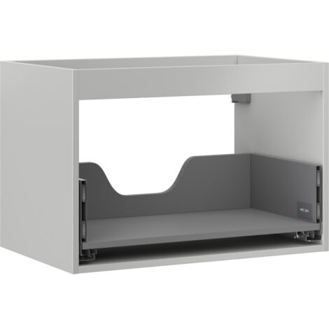 Mexen Box-A corpo dell'armadietto sotto lavabo 70 cm, 1 cassetto, grigio opaco - 91AX0-0700-470-1-62