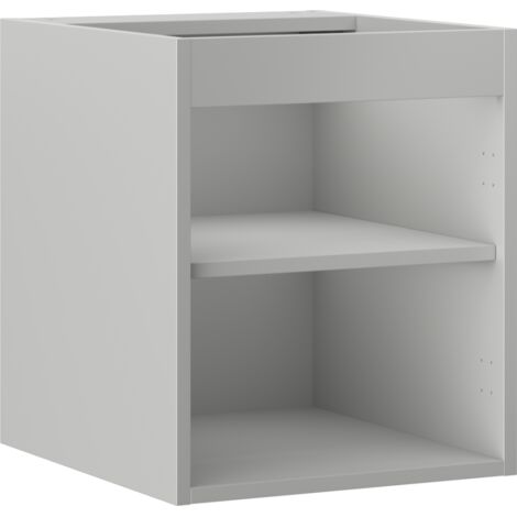 Mexen Box-A corps d'armoire sous-lavabo 40 cm, gris mat - 91AX1-0400-470-1-62