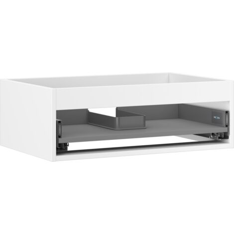 Mexen Box-A corps d'armoire sous-lavabo 70 cm, 1 tiroir, blanc mat - 91AX0-0700-235-1-01