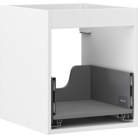 Mexen Box-A corps d'armoire sous le lavabo 40 cm, 1 tiroir, blanc mat - 91AX0-0400-470-1-01