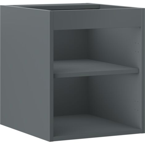 Mexen Box-A corps de meuble sous-lavabo 40 cm, graphite mat - 91AX1-0400-470-1-66