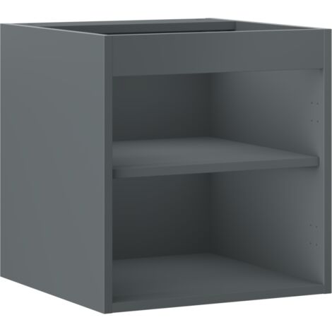 Mexen Box-A corps de meuble sous-lavabo 45 cm, graphite mat - 91AX1-0450-470-1-66