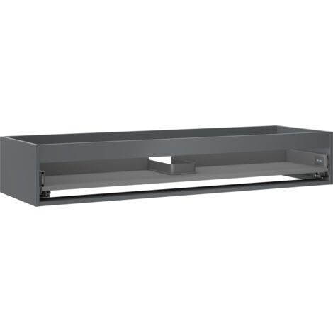 Mexen Box-A Unterschrankkorpus 140 cm, 1 Schublade, matt Graphit - 91AX0-1400-235-1-66