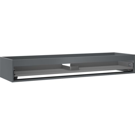 Mexen Box-A Unterschrankkorpus 160 cm, 1 Schublade, Graphit Matt - 91AX0-1600-235-1-66