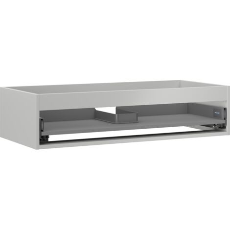Mexen Box-A Waschtischunterschrank 100 cm, 1 Schublade, graumatt - 91AX0-1000-235-1-62