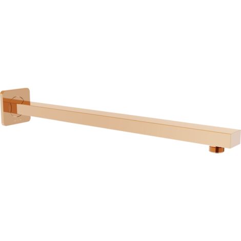 Mexen bras de douche mural 40 cm Or rose - 79112-60