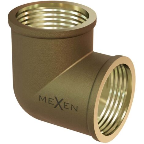 Mexen BRASS gomito in ottone 1/2 GF x 1/2 GF - W97402-1212