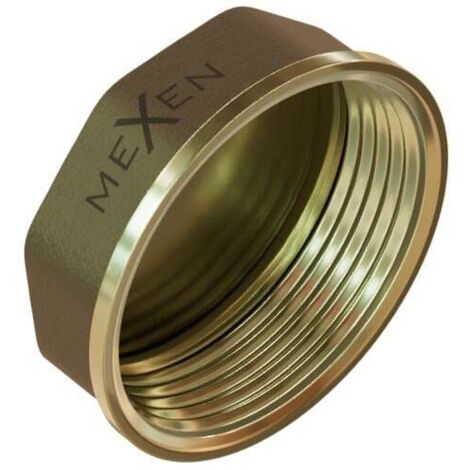 Mexen BRASS Messing-Endkappe 3/8 IG - W97414-38