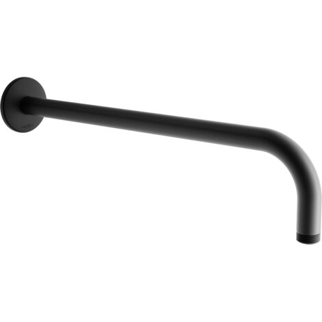 Mexen brazo de ducha mural 40 cm negro - 79211-70