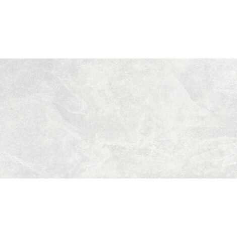 Mexen Canberra Campione di gres porcellanato smaltato rettificato Bianco. Piastrella da pavimento e parete 120 x 60 cm, opaco -