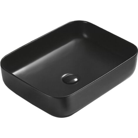 Mexen Carla Aufsatzwaschbecken 50 x 39 cm, Schwarz matt - 21555085