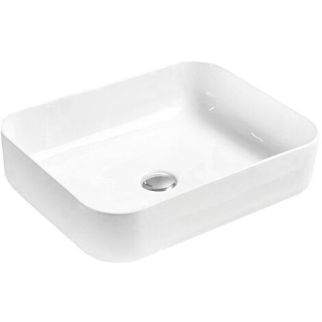 Mexen Carla lavabo sobre encimera 50 x 39 cm, blanco - 21555000