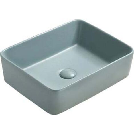 Mexen Catia lavabo da appoggio 48 x 37 cm, verde chiaro opaco - 21314848