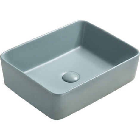 Mexen Catia lavabo de comptoir 48 x 37 cm, Vert mat clair - 21314848
