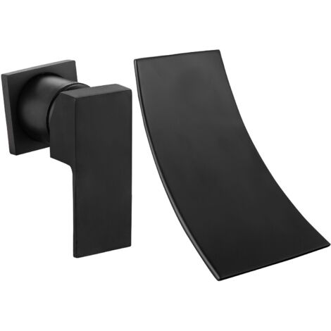 Mexen Celia rubinetto lavabo da incasso, nero - 747415-70