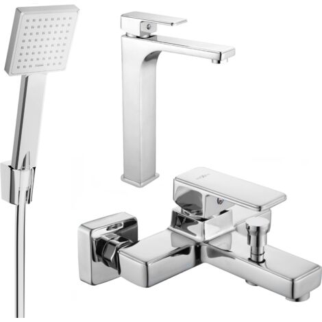 Mexen Cetus R45 set bagno, cromato - 744313R45-00