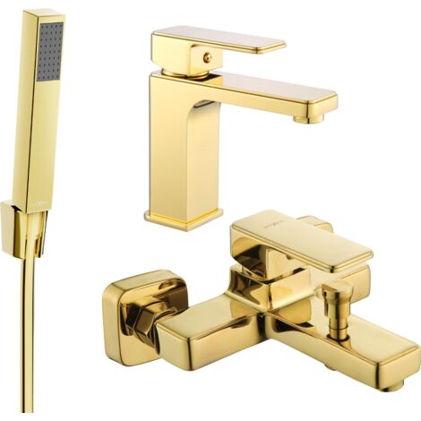 Mexen Cetus R77 set vasca, oro - 744303R77-50