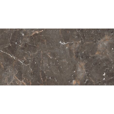 Mexen Champion Brown grès émaillé rect. G1, carreau sol-mur 120 x 60 cm, brillant - TL116-120-060-00