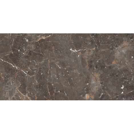 Mexen Champion Muestra marr贸n de gres esmaltado rectificado G1, azulejo de suelo y pared 120 x 60 cm, brillo - TL116-00-S