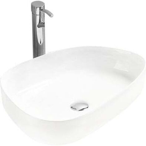 Mexen Chiara Aufsatzwaschbecken 54 x 39 cm, Weiß - 21585400