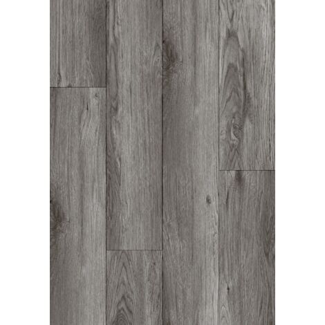 Mexen Claremont échantillon de panneaux vinyles 1240 x 182 mm SPC 6,5 mm, sous-couche IXPE 1,5 mm, 4 V-Fuga, Chêne - F1039-S