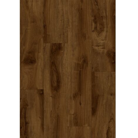 Mexen Columbus muestra de paneles de vinilo 1240 x 182 mm SPC 6,5 mm, base IXPE 1,5 mm, 4 V-Fuga, Madera de Alcanfor - F1064-S