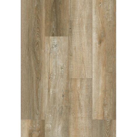 Mexen Cortland muestra de paneles de vinilo 1240 x 182 mm SPC 6,5 mm, base IXPE 1,5 mm, 4 V-Fuga, Roble - F1008-S