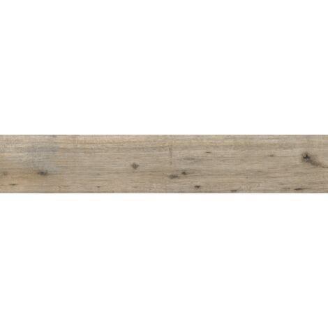 Mexen Cristopher Grès émaillé rectifié Olive G1, carreau effet bois intérieur-extérieur 120 x 20 cm, carving