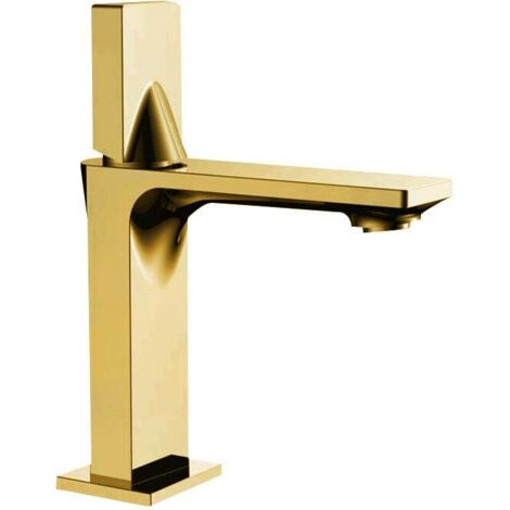 Mexen Crux rubinetto per lavabo, oro - 744400-50