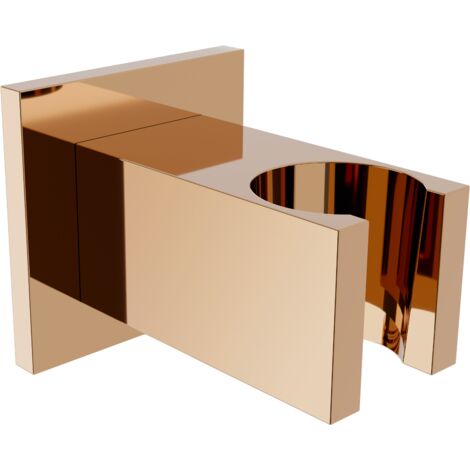 Mexen Cube soporte de ducha, oro rosa - 79350-60