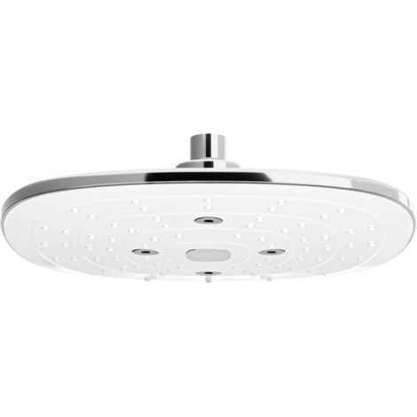 Mexen D-17 rociador de ducha 24x24 cm, cromo/blanco - 79717-02