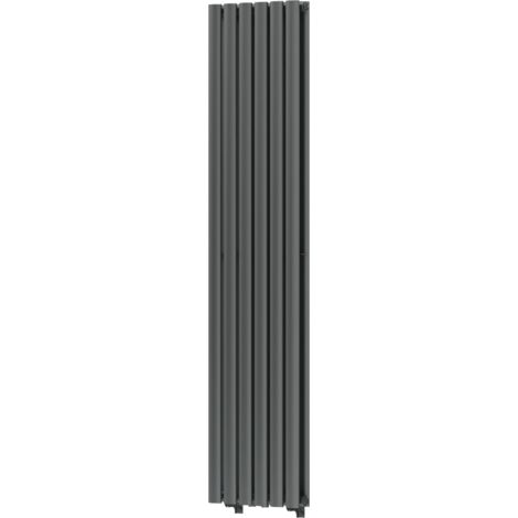 Mexen Dallas dekorativer Heizkörper 1600 x 360 mm, 1039 W, Anthrazit - W214-1600-360-00-66
