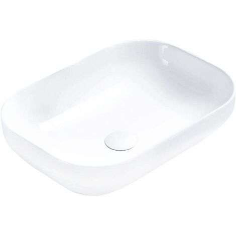 Mexen Daria lavabo de comptoir 50 x 35 cm, Blanc - 21935000