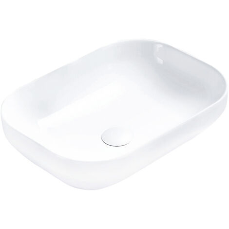 Mexen Daria lavabo sobre encimera 50 x 35 cm, blanco - 21935000