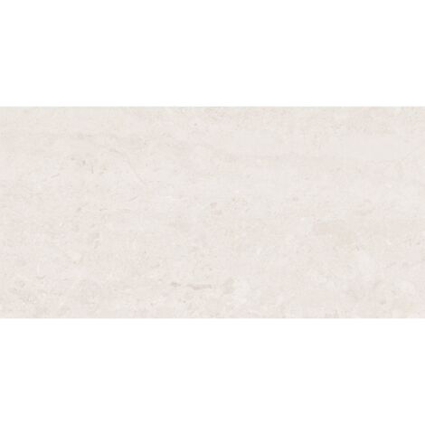 Mexen Dayno Bianco gres esmaltado rect. G1, azulejo de suelo y pared 120 x 60 cm, brillo - TL166-120-060-00
