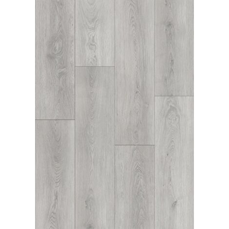 Mexen Dayton échantillon de panneaux en vinyle 1240 x 182 mm SPC 6,5 mm, sous-couche IXPE 1,5 mm, 4 V-Fuga, Chêne - F1138-S