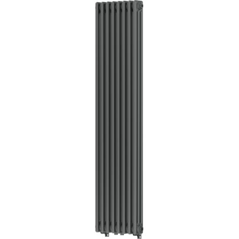 Mexen Denver radiador decorativo 1600 x 378 mm, 1487 W, antracita - W215-1600-378-00-66
