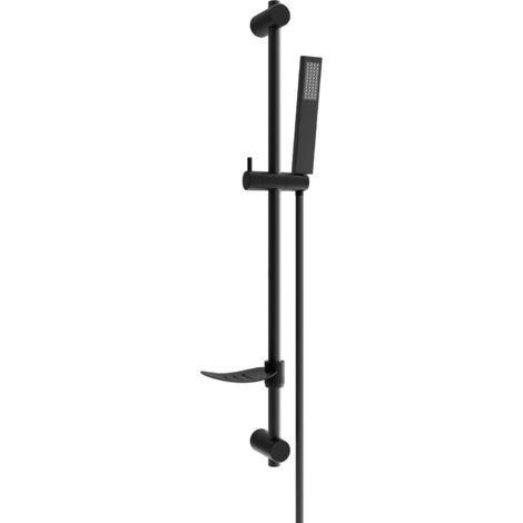 Mexen DF00 Schiebe-Dusch-Set, Schwarz - 785004582-70