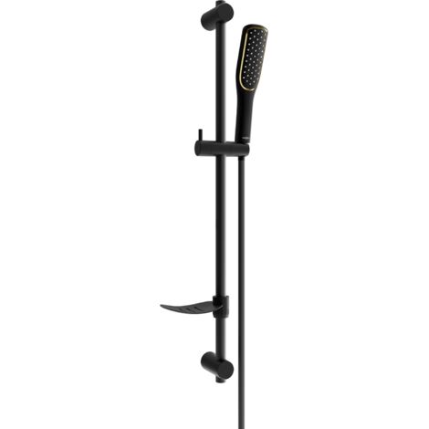 Mexen DF49 ensemble de douche coulissant, noir - 785494582-75