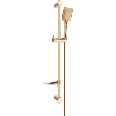Mexen DF62 Schiebe-Dusch-Set, Rosa Gold - 785624582-60