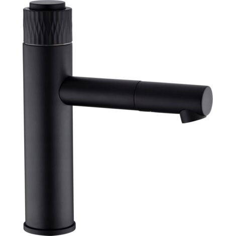 Mexen Diamond rubinetteria lavabo, nero - 71500-70