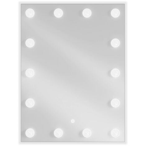 Mexen Dona specchio da bagno retroilluminato 60 x 80 cm, LED 6000K, antimbratti - 9818-060-080-611-00