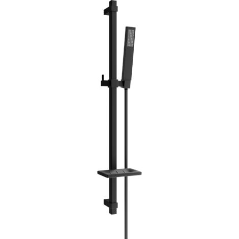 Mexen DQ00 Schiebe-Dusch-Set, Schwarz - 785004581-70