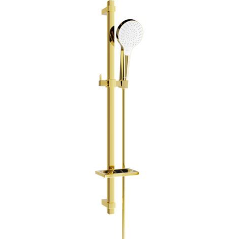 Mexen DQ05 ensemble de douche coulissant, doré - 785054581-50