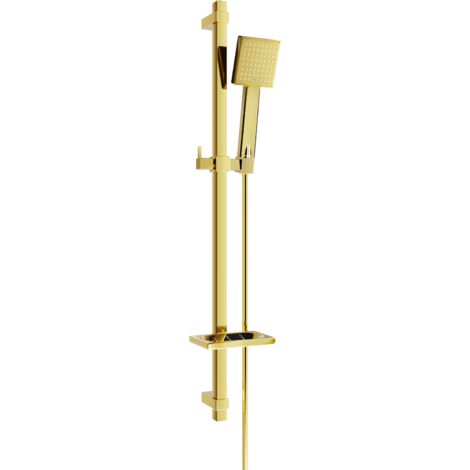 Mexen DQ45 Schiebe-Dusch-Set, Gold - 785454581-50