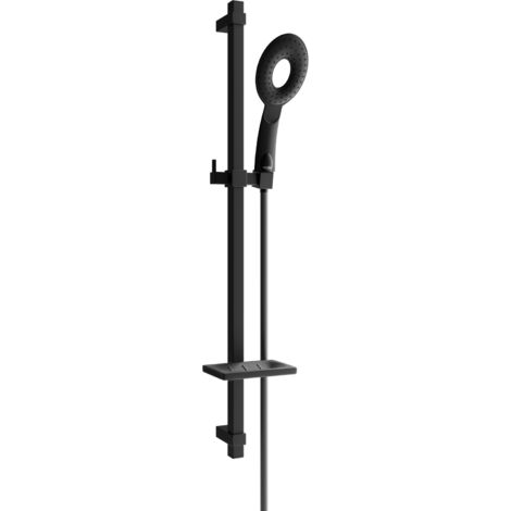 Mexen DQ73 Schiebe-Dusch-Set, Schwarz - 785734581-70