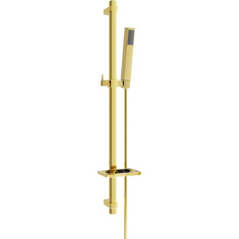 Mexen DQ77 Schiebe-Dusch-Set, Gold - 785774581-50