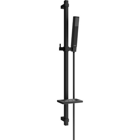 Mexen DQ77 Schiebe-Dusch-Set, Schwarz - 785774581-70